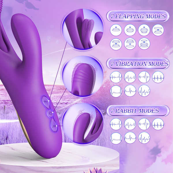 Rabbit Flapping G Spot Vibrator Paloqueth Official