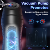 Upgraded Automatic Male Masturbators Cup with 10 Vibration & Suction Modes